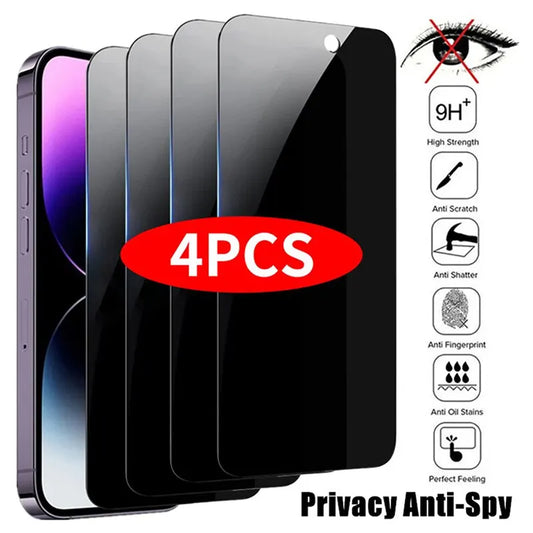 Privacy Screen Protector Voor Iphone 4 stuks